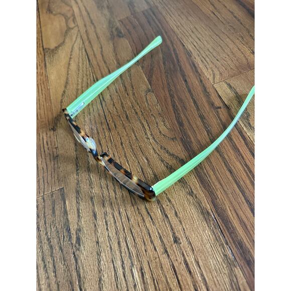 Eyebobs Reading Co-Conspirator Glasses Tortoise Shell Mint with Case +2.00